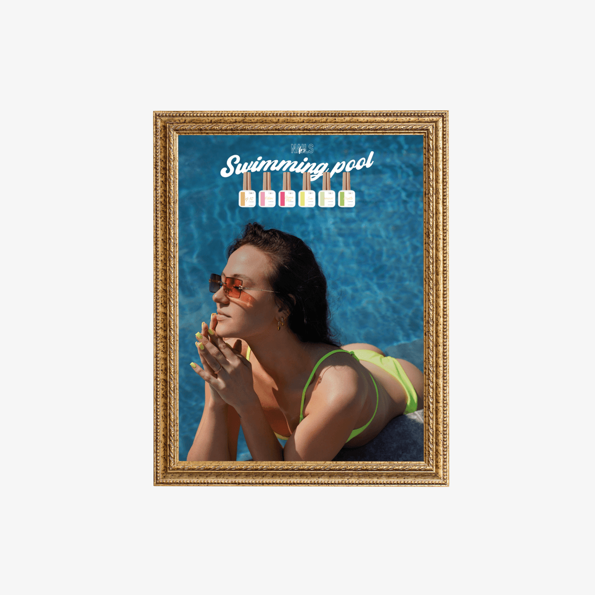 Posters NAILS FRS Poster Swimming pool - NAILS FRS