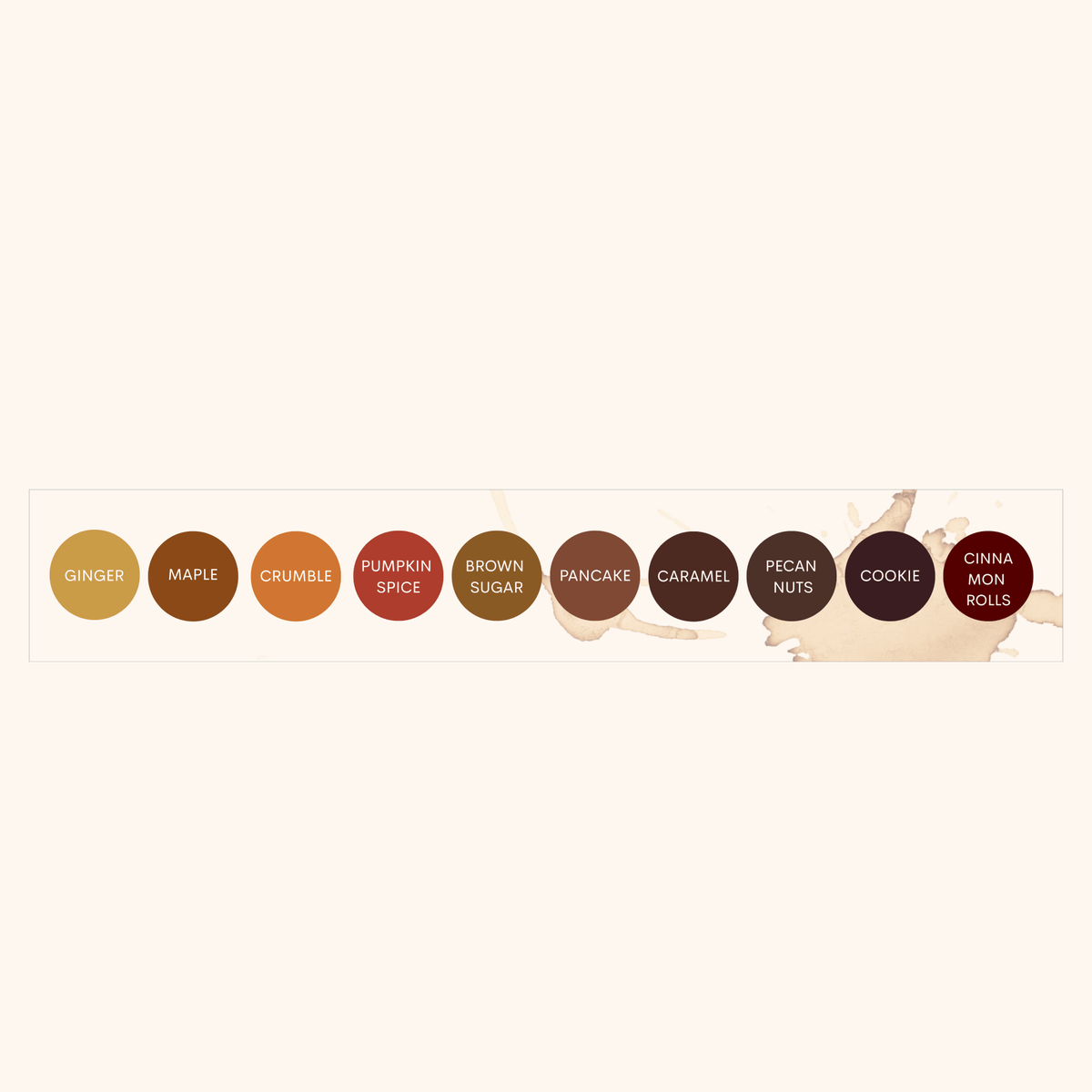 Stickers Vernis Rond Vernis Semi-Permanent The Maple Bakery - NAILS FRS
