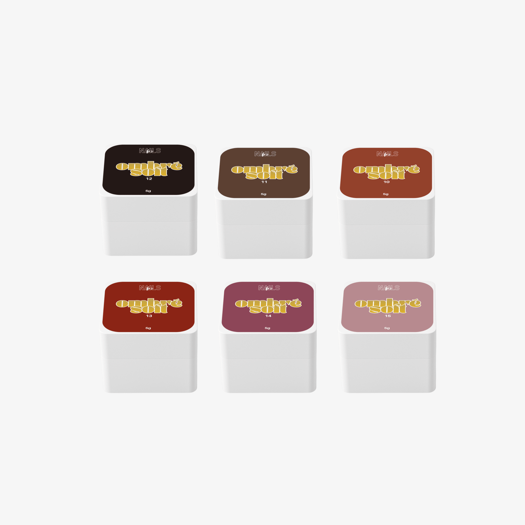 Pack automne ombré soft - NAILS FRS