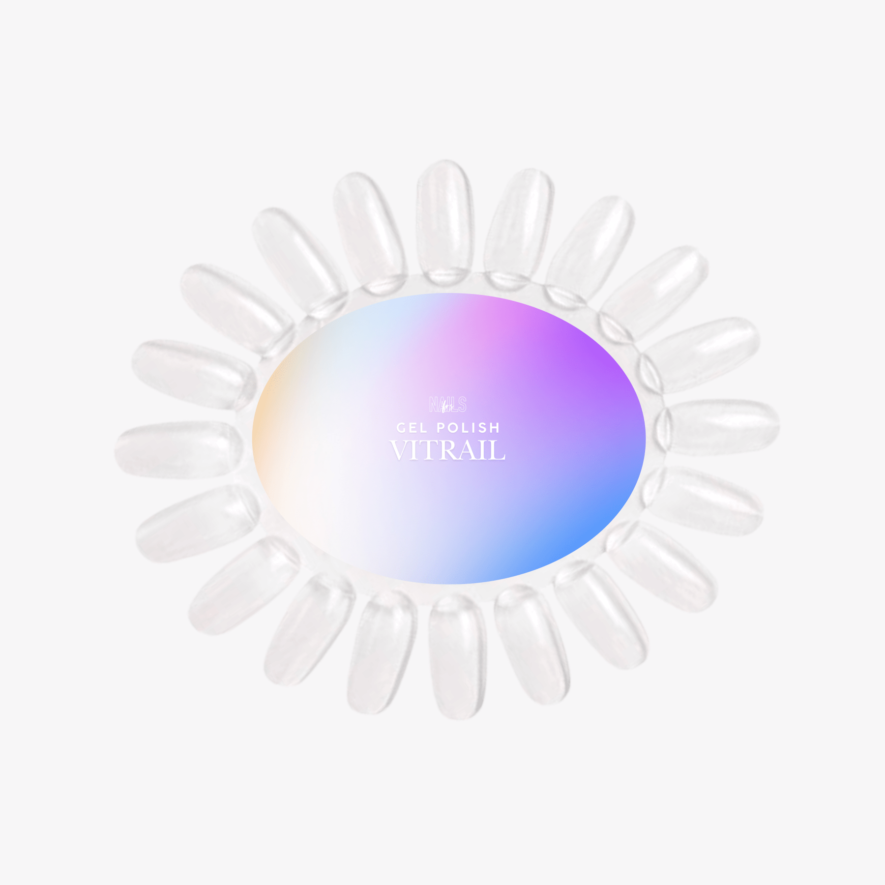 Nuancier rond Vitrail - NAILS FRS