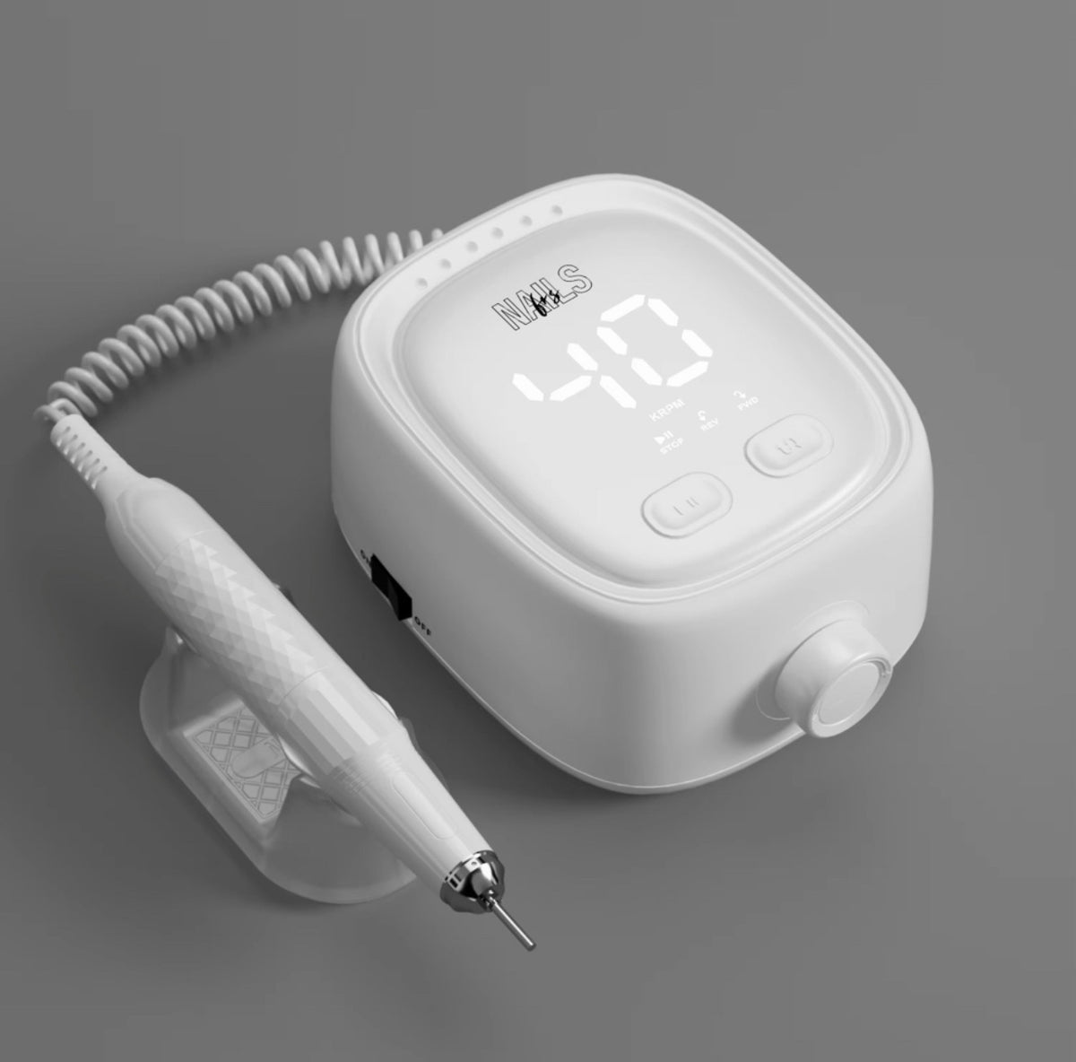 Ponceuse ongle professionnelle Driver master White - NAILS FRS