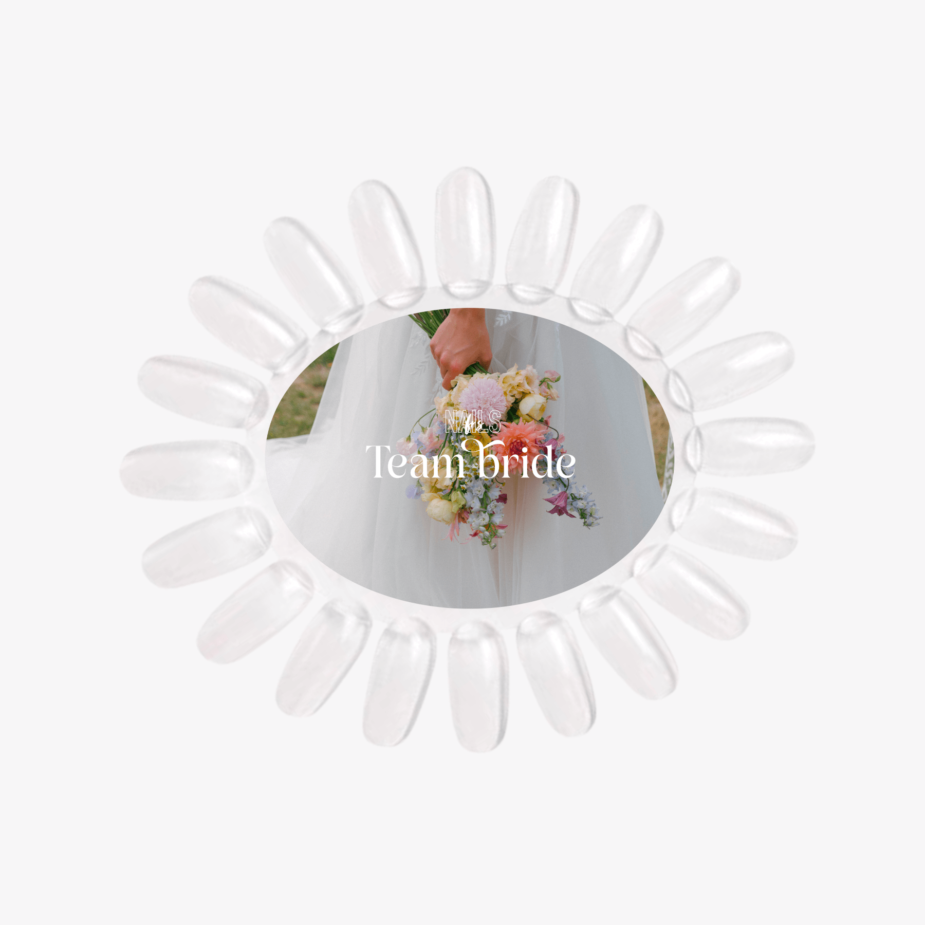 Nuancier rond Team bride - NAILS FRS
