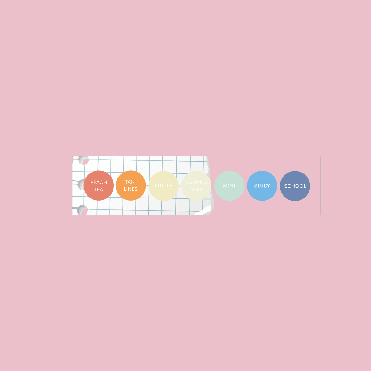 Stickers Vernis Rond Vernis Semi-Permanent Back to school - NAILS FRS