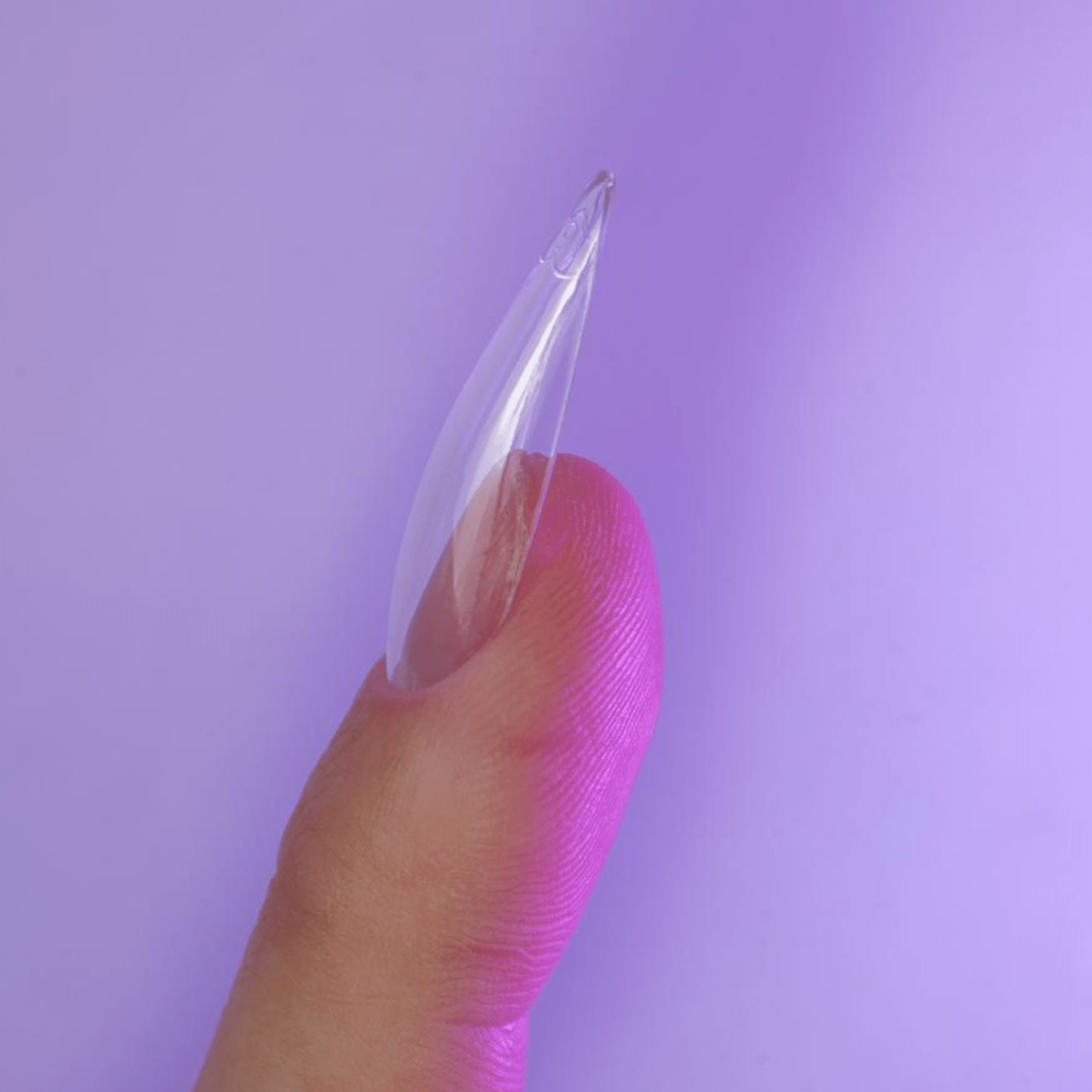 Profil d'une capsule américaine amande longue montrant la courbure C-curve
