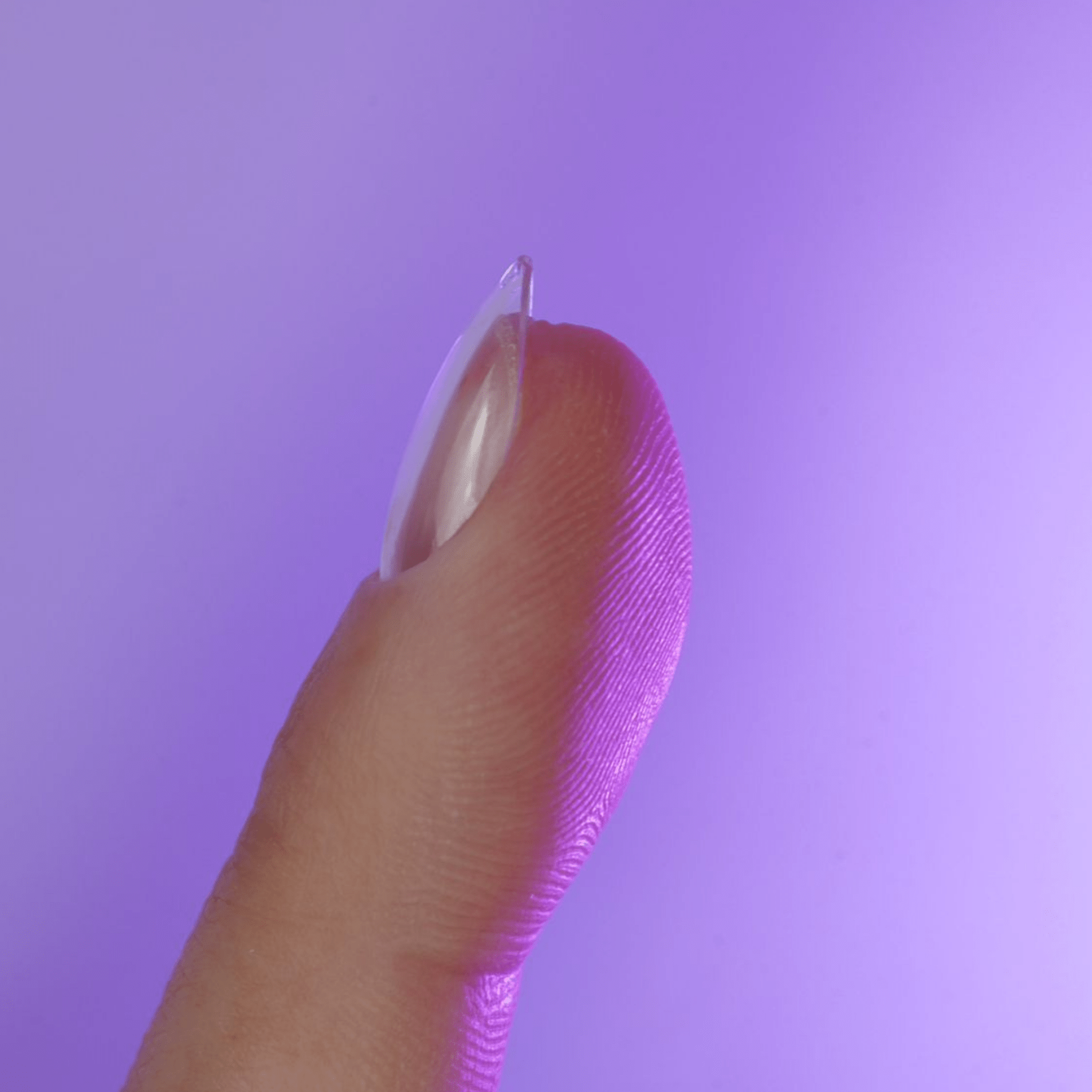 Profil d'une capsule américaine amande XS montrant la courbure C-curve