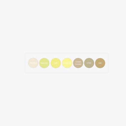 Stickers Vernis Rond Vernis Semi-Permanent Jaunes - NAILS FRS