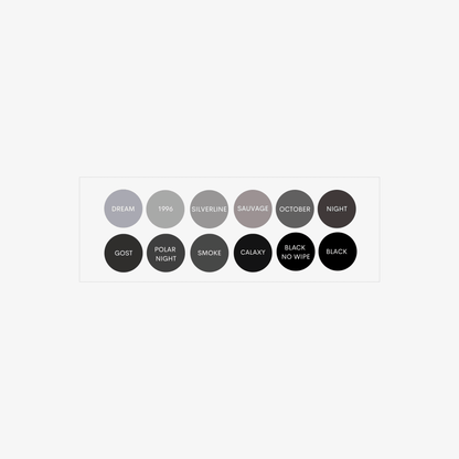 Stickers Vernis Rond Vernis Semi-Permanent Gris - NAILS FRS