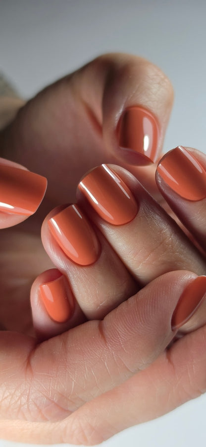 Gel polish Peach tea - NAILS FRS