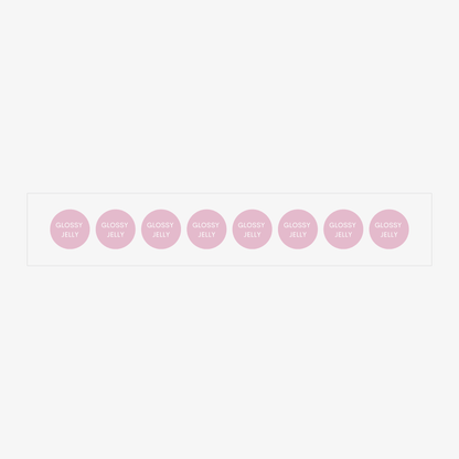 Stickers Vernis Rond Vernis Semi-Permanent Top coat glossy jelly - NAILS FRS
