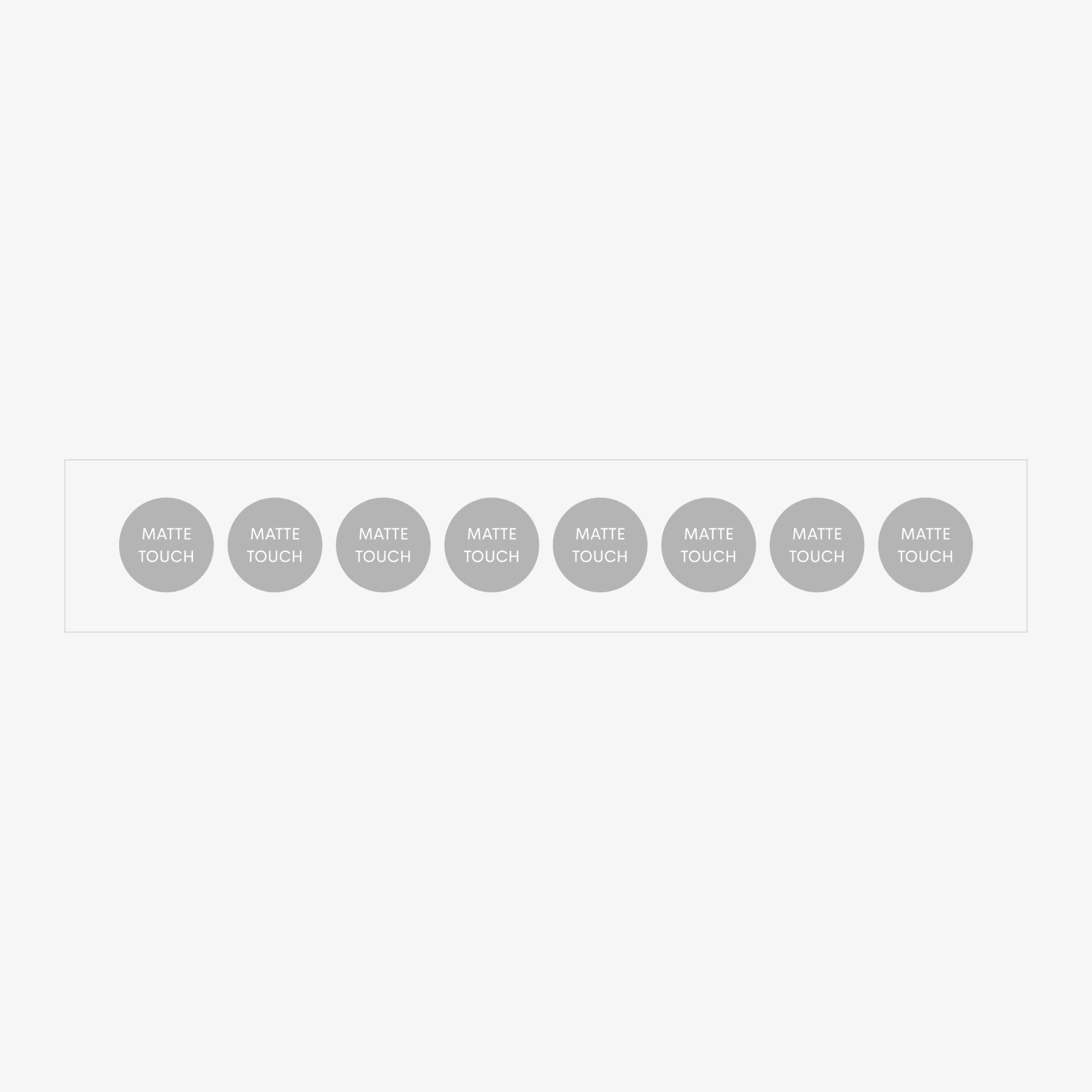 Stickers Vernis Rond Vernis Semi-Permanent Top coat matte touch - NAILS FRS