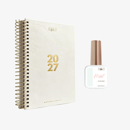 Kit semaine 1 — Gel polish Mint & Agenda 2027 (Édition Limitée) - NAILS FRS