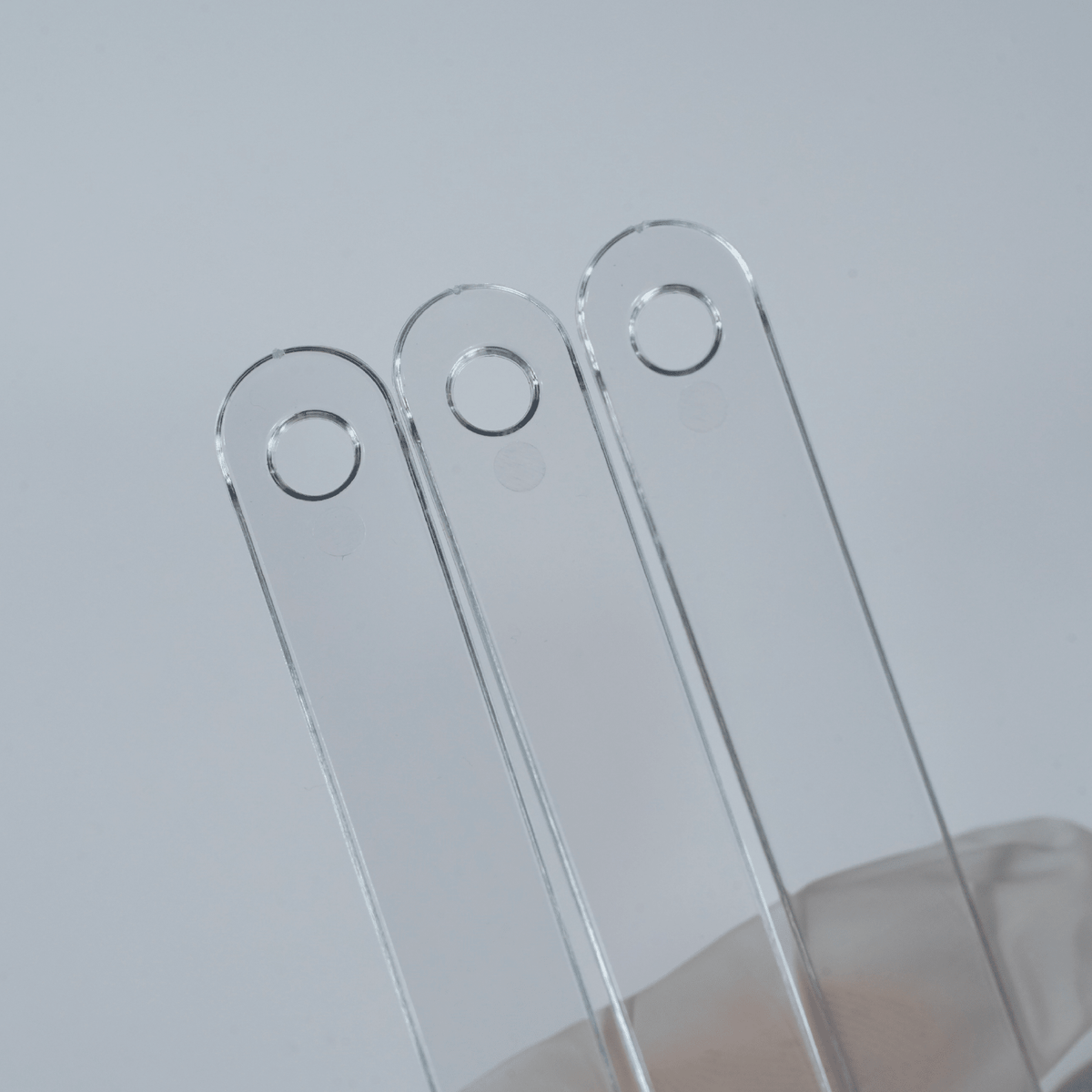 Nuancier double paroi ovale clear - nuancier NAILS FRS