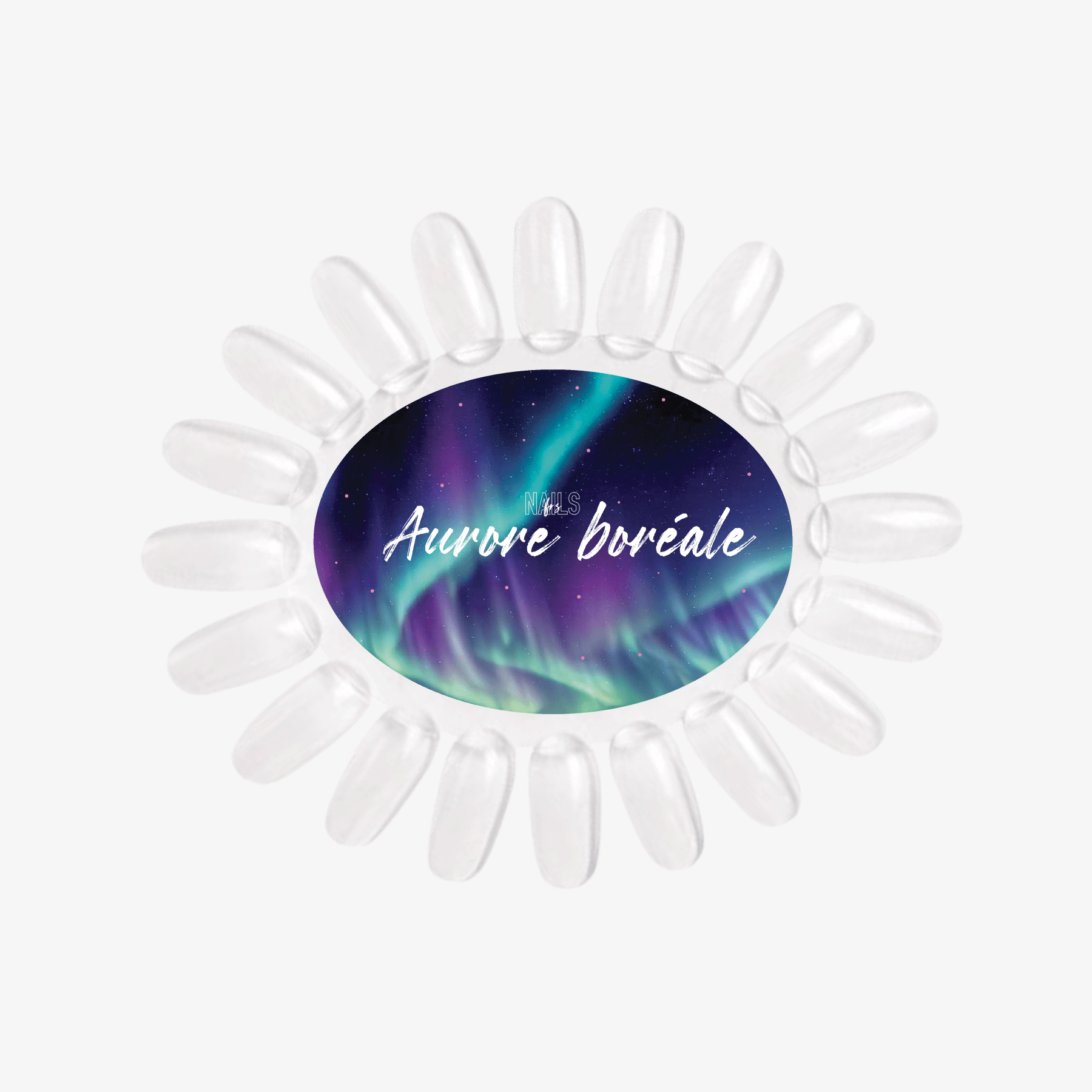 Nuancier rond Aurore boréal - NAILS FRS