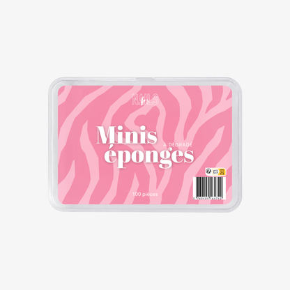 Boite minis éponges à dégradé - NAILS FRS