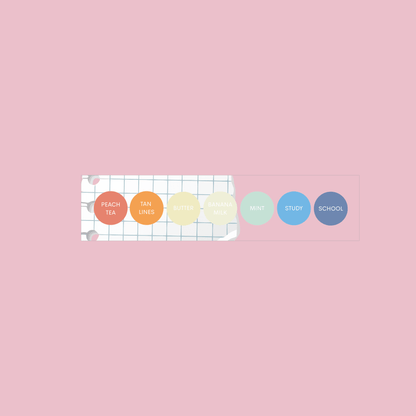 Stickers Vernis Rond Vernis Semi-Permanent Back to school - NAILS FRS
