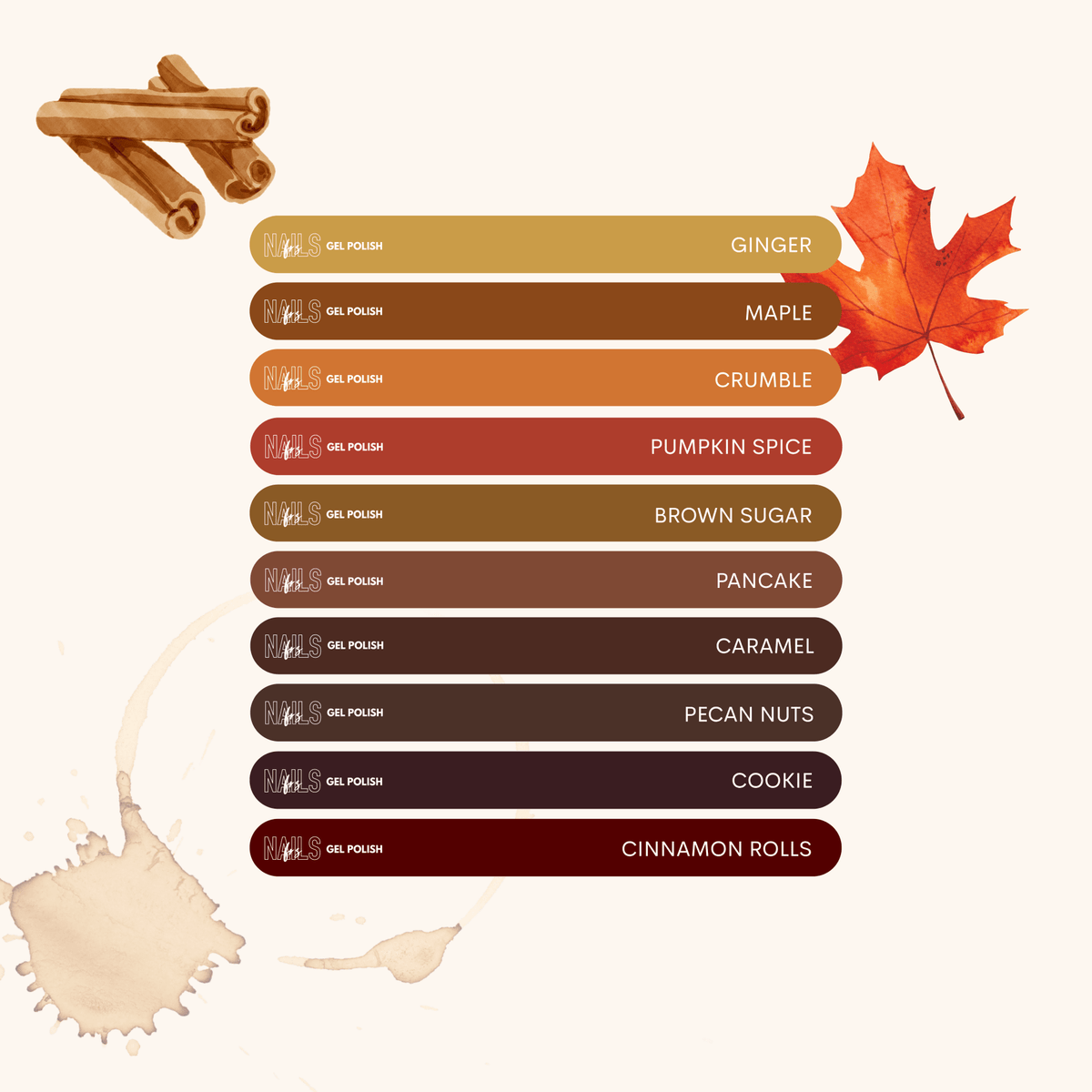 Collection The Maple Bakery - NAILS FRS