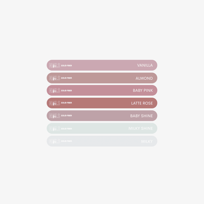 Stickers Nuancier Vernis Semi - Permanent - Présentoir Gel Polish NAILS FRS (2026) Gel Solid fiber - NAILS FRS