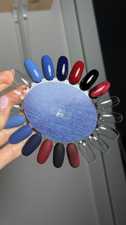 Nuancier rond Denim - NAILS FRS