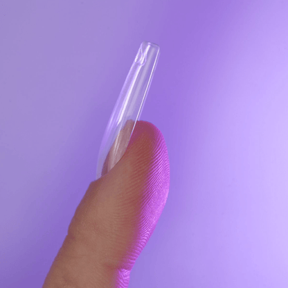 Profil d'une capsule américaine carré long montrant la courbure C-curve